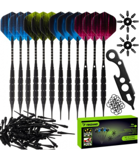 Rzutki dart zestaw 12szt + akcesoria Trizand 21629 16870