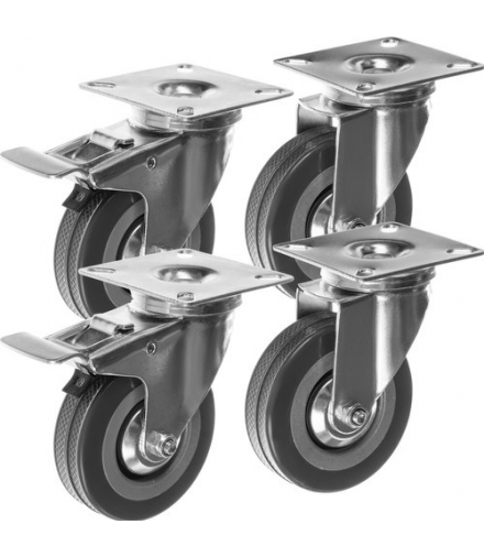 Kółka obrotowe zestaw 4szt. Malatec 22537 16878