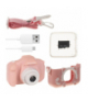 Aparat cyfrowy różowy Kruzzel AC22296 16889
