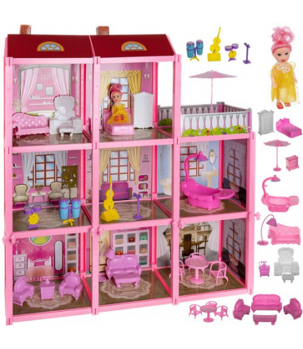 Domek dla lalek Kruzzel 65 cm 16940