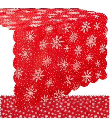 Bieżnik świąteczny 185x35cm Ruhhy 22786 16953