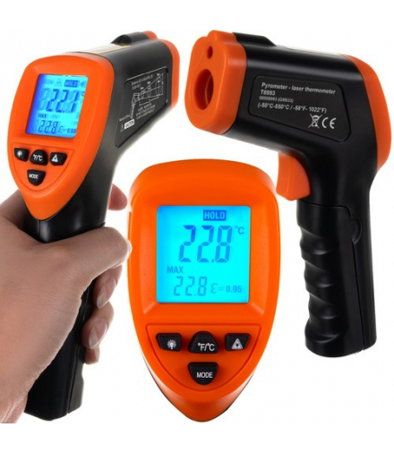 Pirometr termometr laserowy 21263 Bigstren 16978