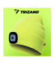 Czapka zimowa z latarką żółta Trizand 22664 16997