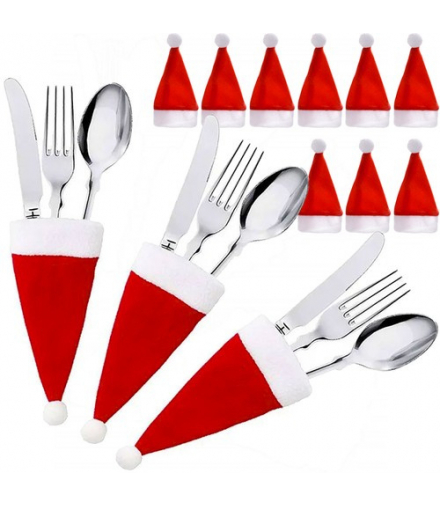 Etui na sztućce czapeczki 12szt. Ruhhy 22303 17033