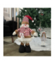 Bałwan świąteczny teleskopowy 105cm Ruhhy 22341 17041