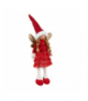Wróżka figurka świąteczna czerwona Ruhhy 22346 17053