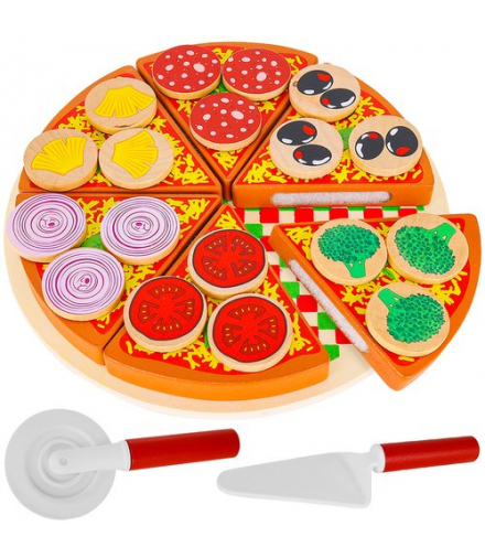 Pizza drewniana zestaw 22471 Kruzzel 17131