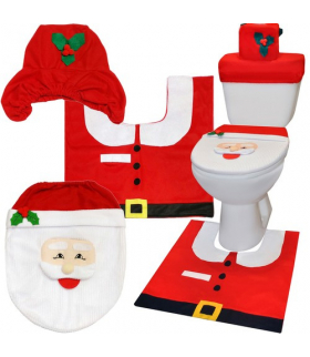 Dywanik łazienkowy zestaw świąteczny Ruhhy 22360 17302