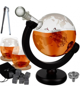 Karafka globus zestaw do whisky Malatec 22553 17329