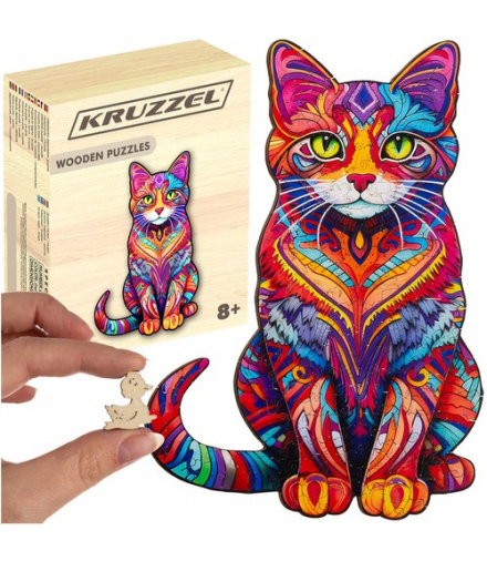 Układanka drewniana puzzle Kruzzel 22878 17338