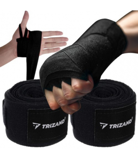 Bandaże bokserskie 4m x 2szt. Trizand 23015 17344