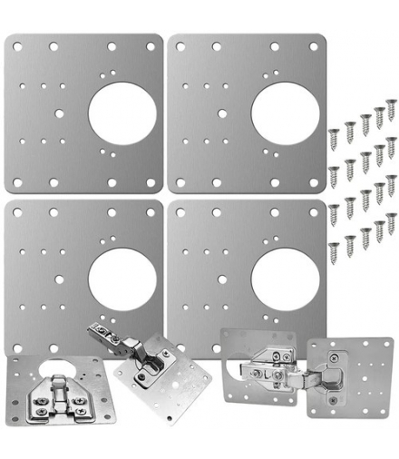 Płytka do naprawy zawiasów 4szt. Malatec 23032 17368