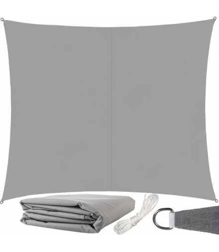 Żagiel przeciwsłoneczny 3x2m szary Gardlov 23162 17457