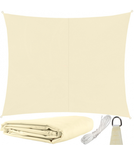 Żagiel przeciwsłoneczny 3x2m beżowy Gardlov 23163 17458