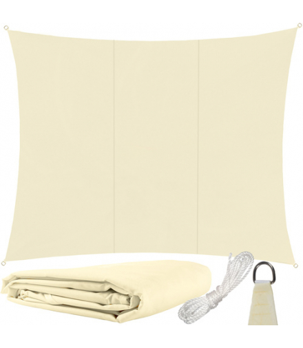 Żagiel przeciwsłoneczny 4x3m beżowy Gardlov 23144 17464