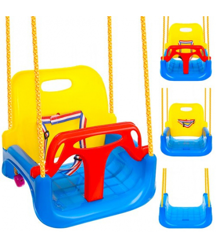 Huśtawka dla dzieci 3w1 23552 Kruzzel 17602