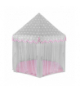 Namiot dla dzieci szaro różowy Kruzzel 23476 17664