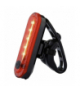 Lampka rowerowa LED USB + tylne światło 23679 Trizand 17736