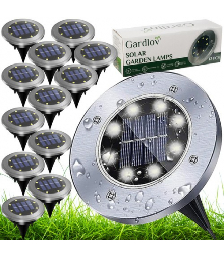 Lampki solarne ogrodowe 12 szt. Gardlov 24001 17782