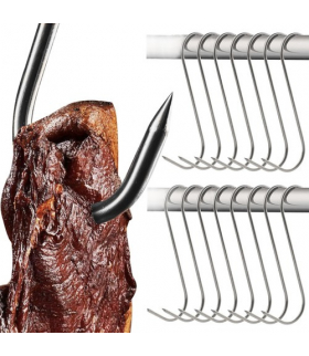 Haki Wędzarnicze do Wędzenia Wędlin Haczyki 15szt Kaminer 17852