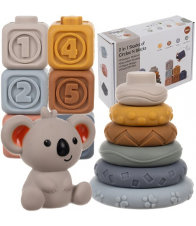 Klocki sensoryczne miękkie 13 szt. Kruzzel 24812 17884