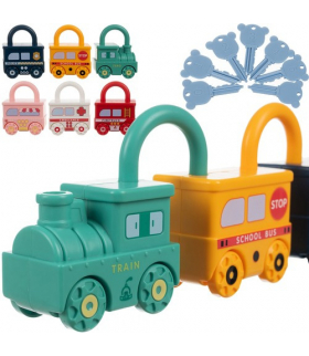 Układanka edukacyjna samochodzik 24712 Kruzzel 17890