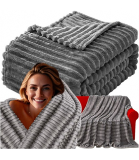 Koc 1,6x2m szary Ruhhy 24494 17923