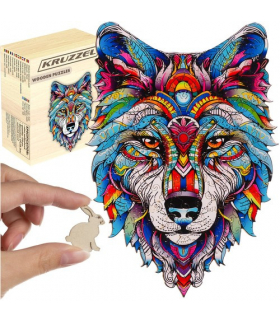 Układanka drewniana puzzle Kruzzel 24552 17927