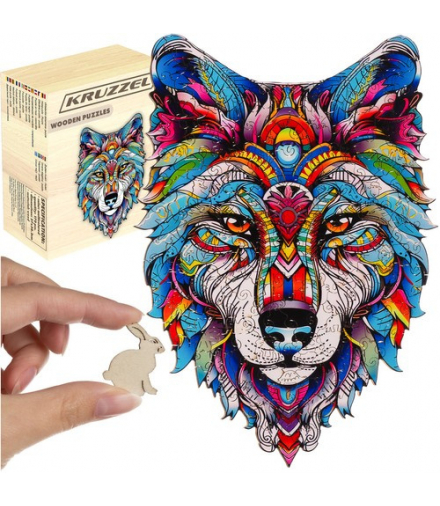 Układanka drewniana puzzle Kruzzel 24552 17927
