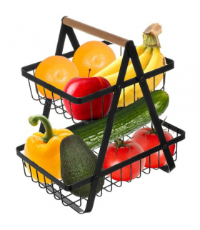 Koszyk dwupoziomowy na owoce/warzywa Ruhhy 24265 17961