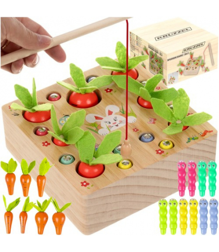 Gra drewniana 2w1 Kruzzel 24745 17967