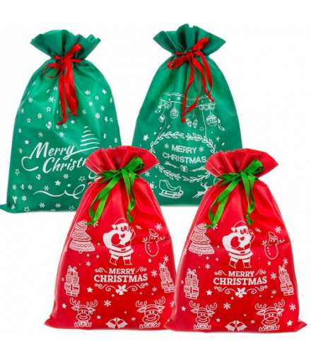 Worki świąteczne zestaw 4szt. Ruhhy 24961 17973