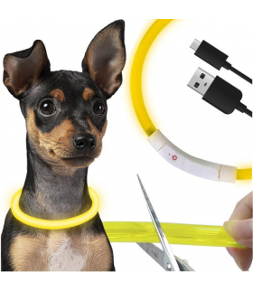 Obroża świecąca LED regulowana Purlov 24200 17979