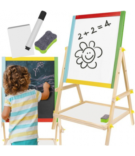 Tablica drewniana dwustronna Kruzzel 23546 18026