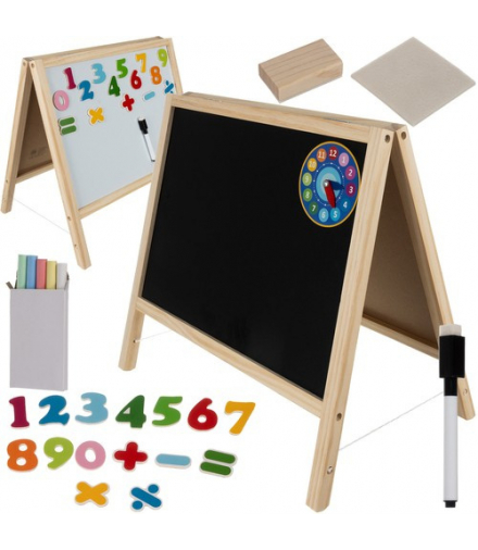 Tablica kredowa magnetyczna 40x40 cm 25571 ISO 18028