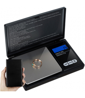 Waga kieszonkowa 500 x 0,1g z klapką 23573 Ruhhy 18050