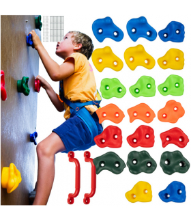 Uchwyty do wspinaczki 22 sztuki Kruzzel 25395 18055