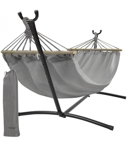 Hamak ogrodowy 200x150cm Gardlov ze stelażem 25466 18068