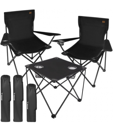 Stolik wędkarski + dwa krzesła 25468 Trizand 18089