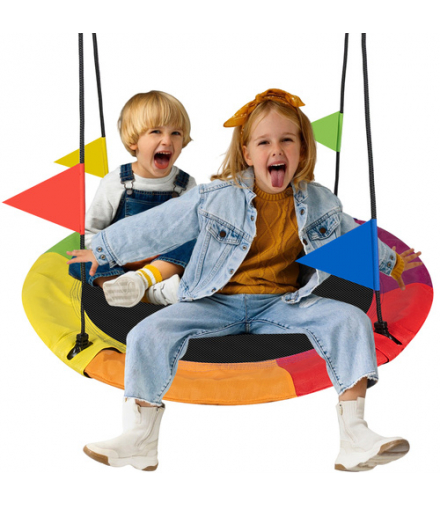 Huśtawka bocianie gniazdo 110cm Kruzzel 25284 18119