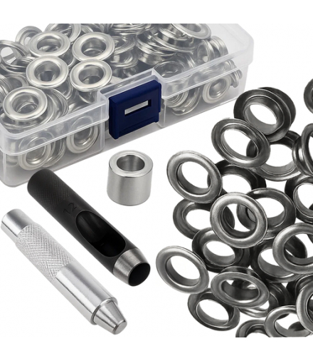 Zestaw oczek do plandeki 12mm 100szt.Gardlov 25811 18212