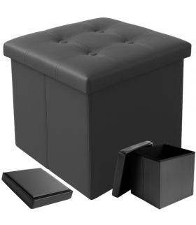 Pufa składana szara Ruhhy 25780 18214