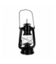 Lampa naftowa czarna 24cm Iso Trade 16176