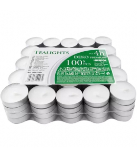Świeczki/podgrzewacze 4h zestaw 100szt Iso Trade 16180