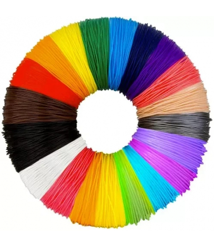 Filamenty PLA 3D 20szt. x 20m Kruzzel 19876 16244