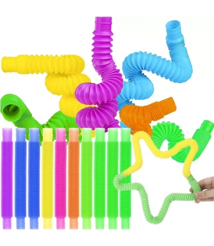 Rurki/ tuby sensoryczne 10szt. Kruzzel 19739 16245