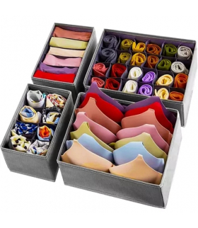 Organizer na bieliznę zestaw 4szt. Ruhhy 19914 16290