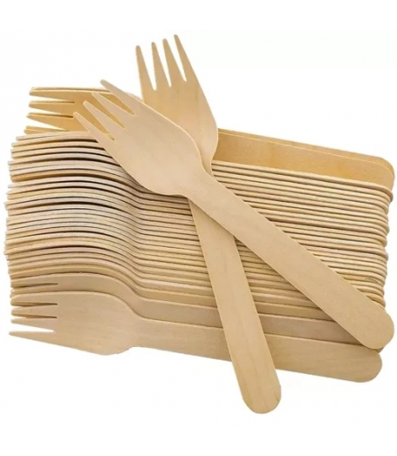 Widelce drewniane 100szt. Ruhhy 20697 16397