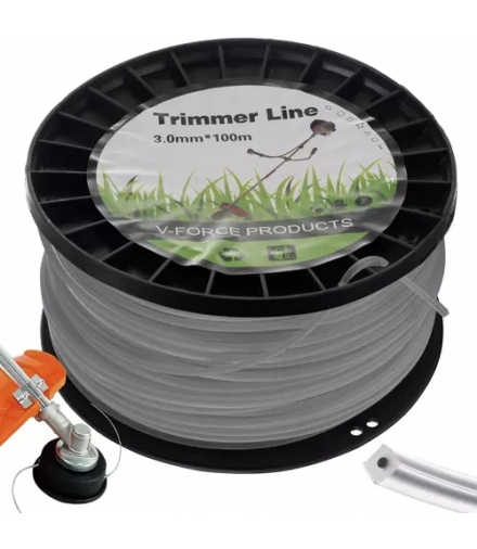 Żyłka z drutem zbrojona 100m Bigstren 21025 16536