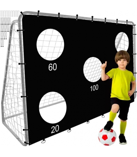 Bramka piłkarska + mata celności Trizand 21268 16592